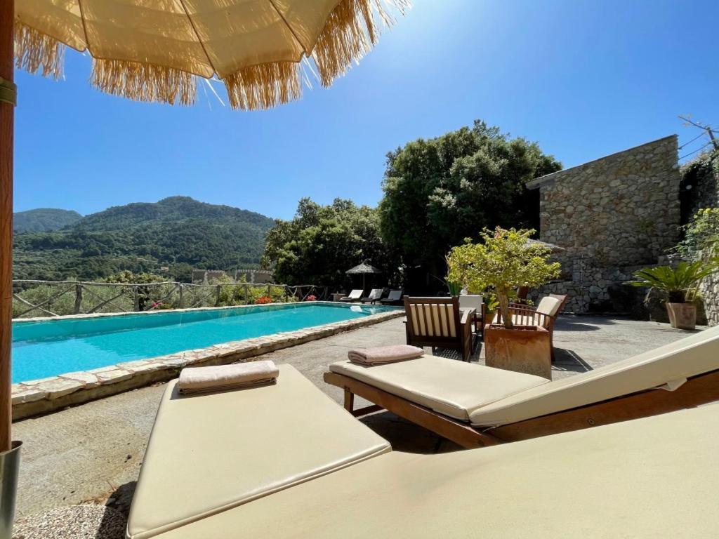 Fabulous Rustic Villa Set On Mountain With Unique Views Valldemossa  Exterior photo